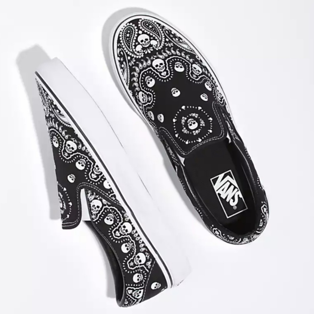 Vans Bandana Classic slip ons